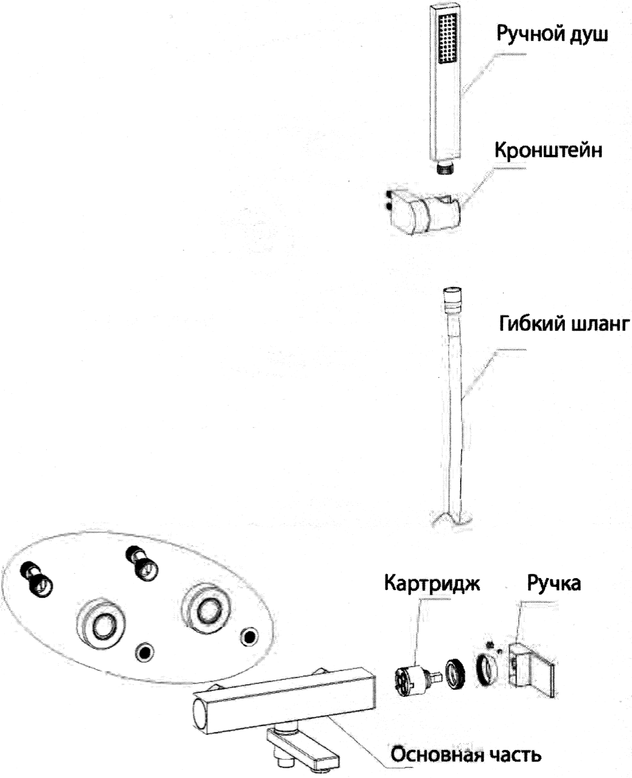 Схема монтажа, шаг 5: комплектация поставки bonivera